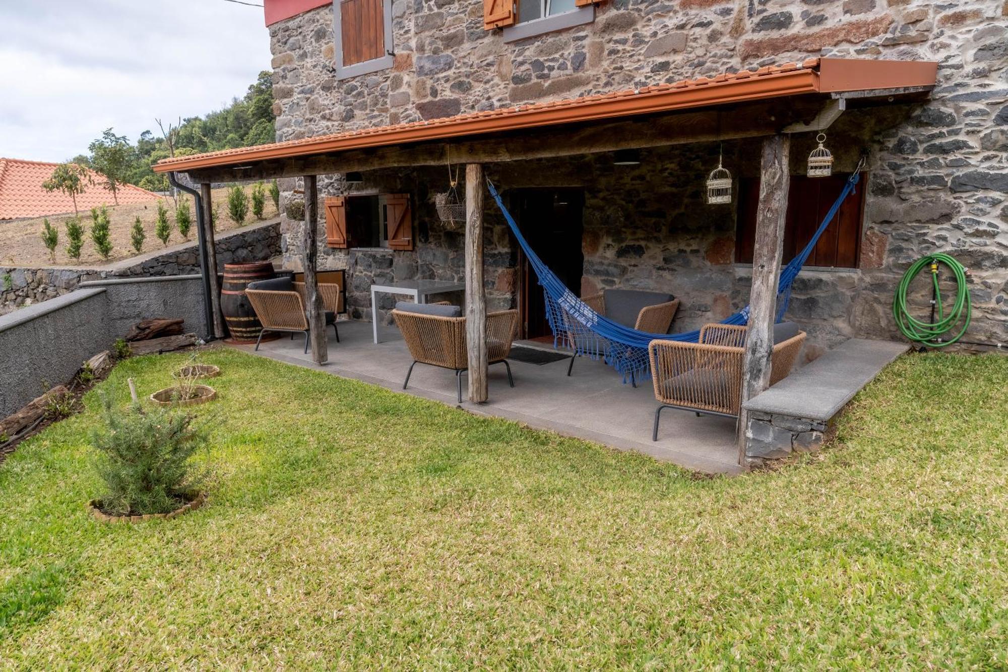São Vicente Madeira Bird House - House In The Mountains With Gardenヴィラ エクステリア 写真