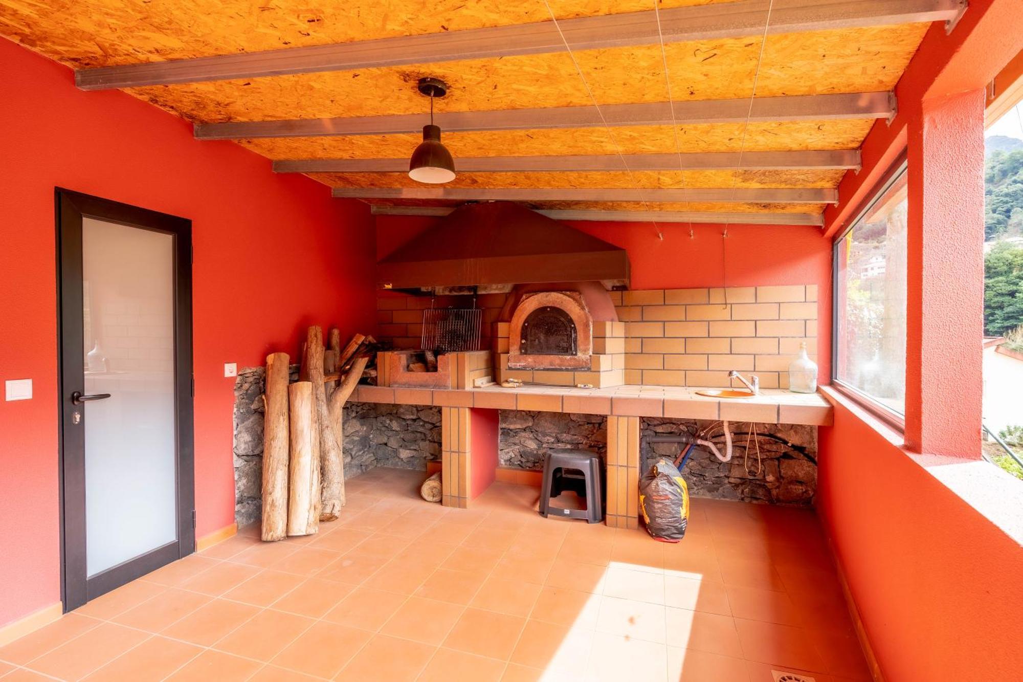 São Vicente Madeira Bird House - House In The Mountains With Gardenヴィラ エクステリア 写真
